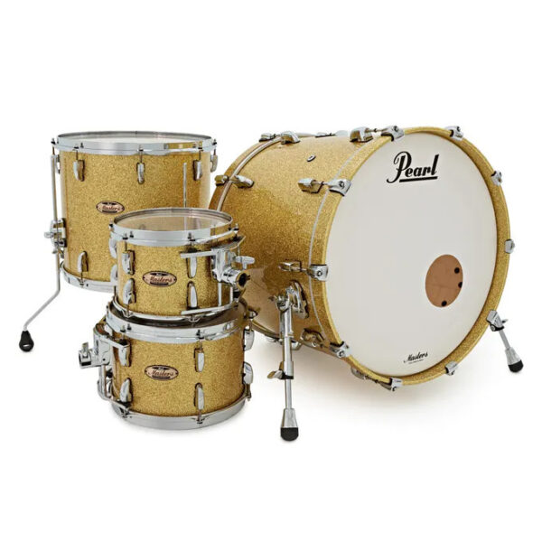 Pearl Masters Drum Kit: Gold Pearl