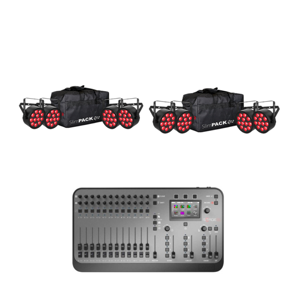 Band LX Package SM - 8 x LED Pars & Console