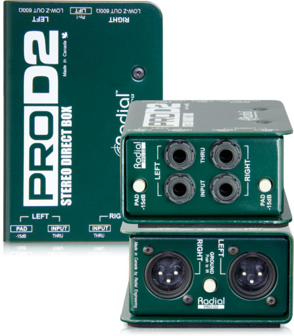 Radial ProD2 Stereo Passive DI